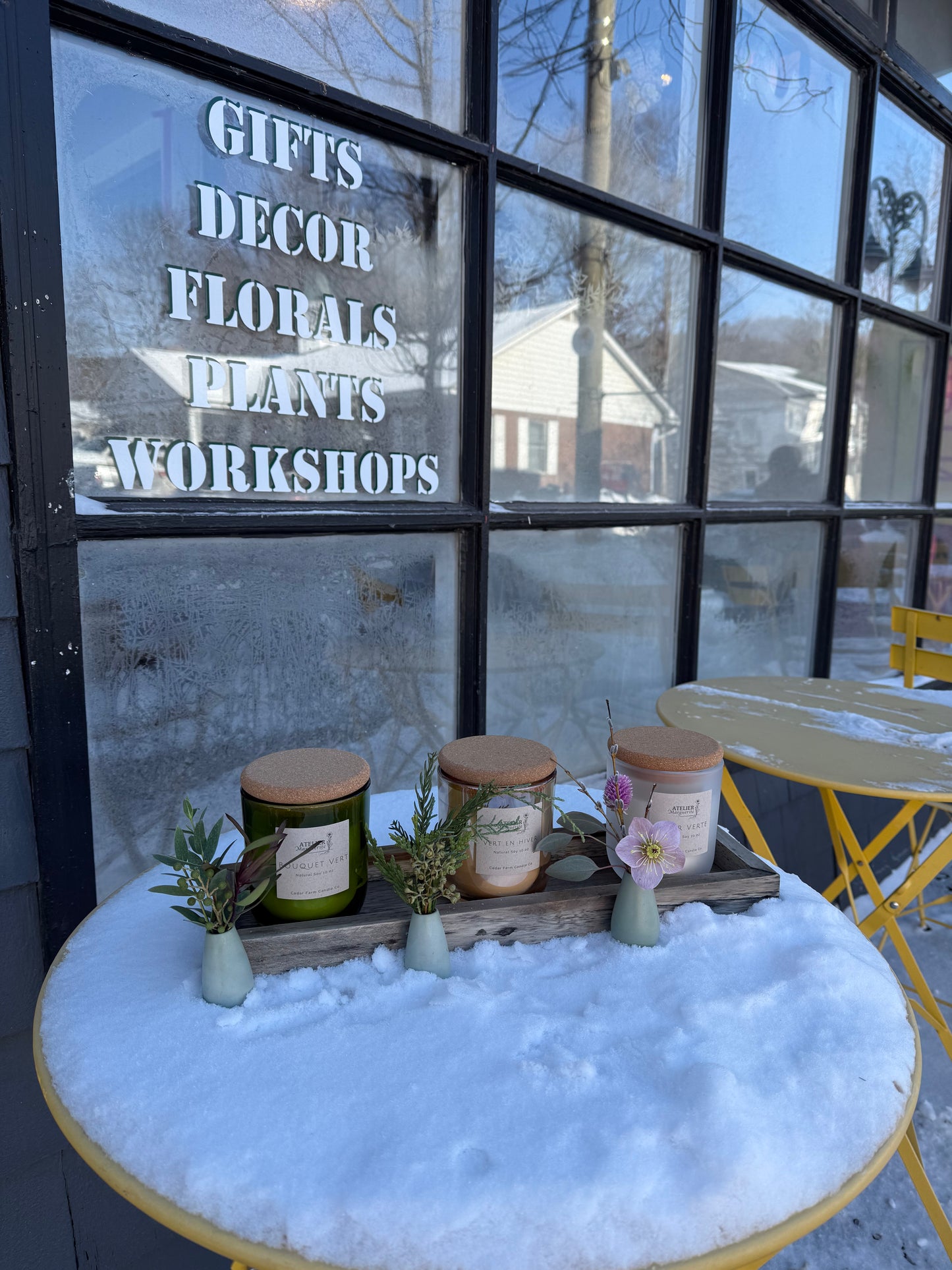 Atelier Marguerite Fleur Verte Candle