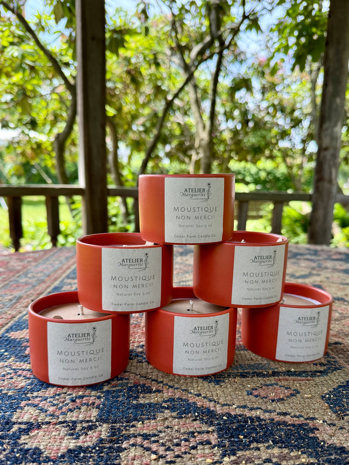 Atelier Marguerite "Moustique, Non Merci!" Candle