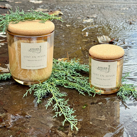 Atelier Marguerite Vert en Hiver Candle