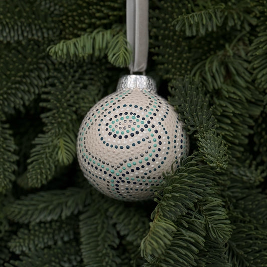Ceramic Ball Ornament - #016