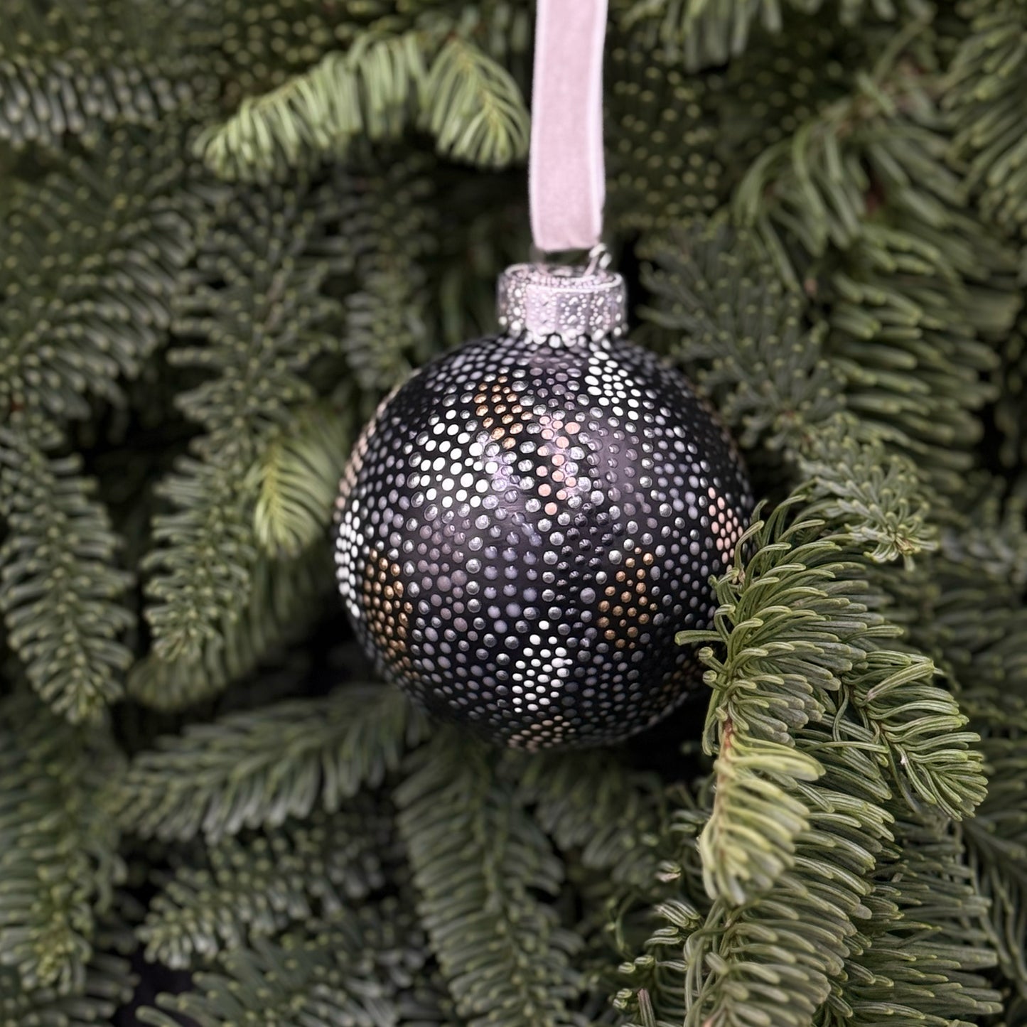 Glass Ball Ornament - #017