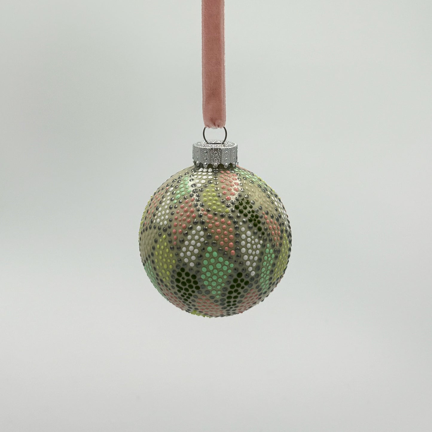 Glass Ball Ornament - #018