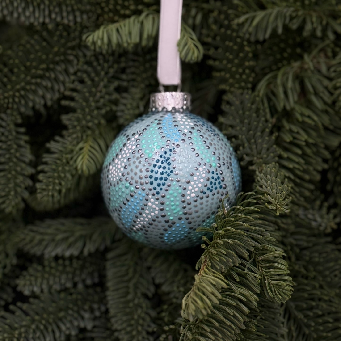 Glass Ball Ornament - #019
