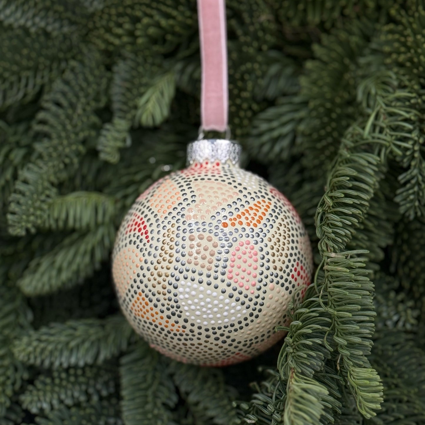 Glass Ball Ornament - #001