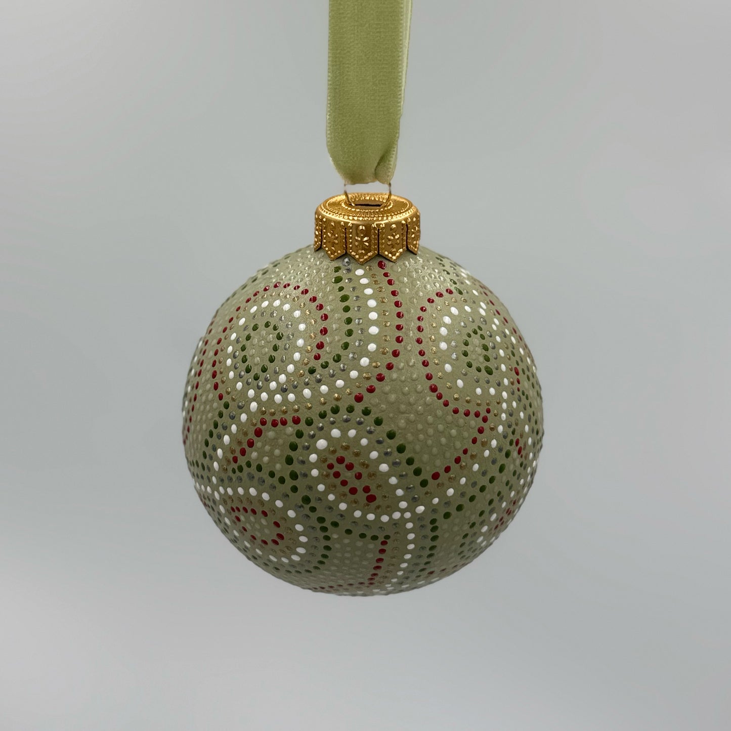 Ceramic Ball Ornament - #002