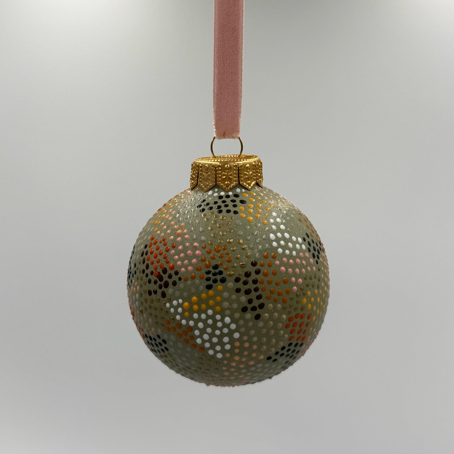 Ceramic Ball Ornament - #003
