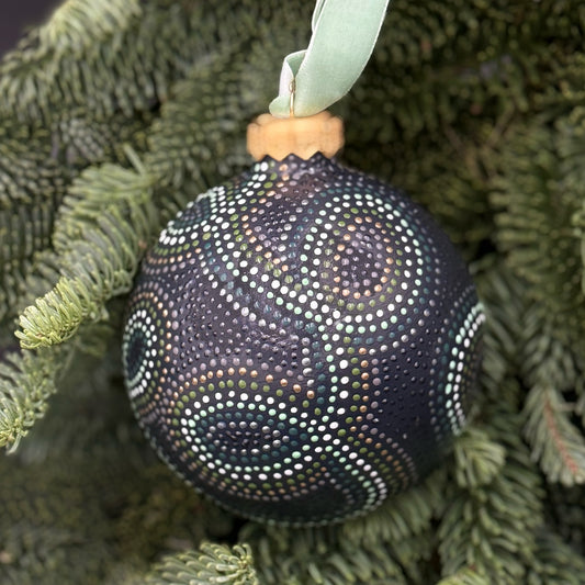 Ceramic Ball Ornament - #008