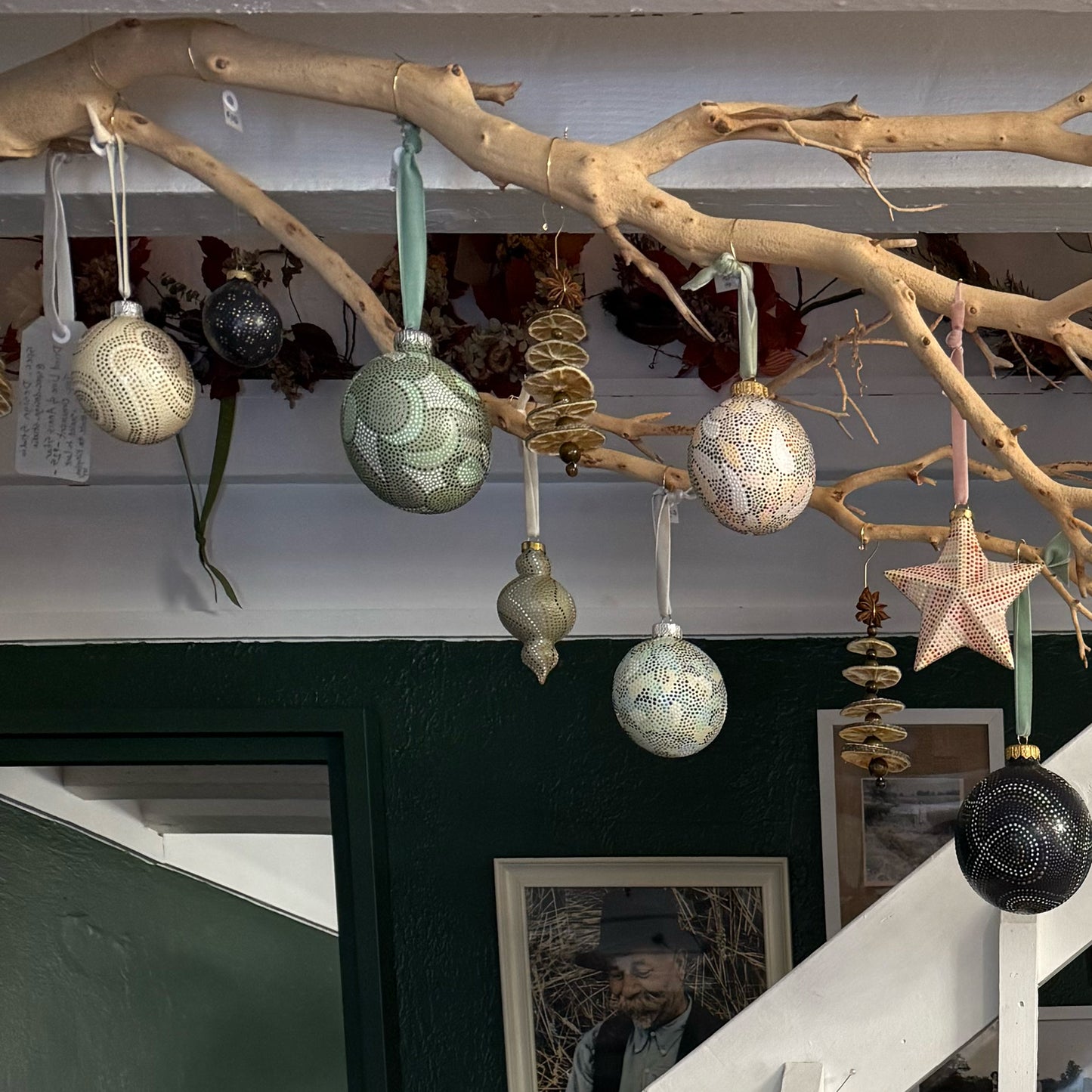 Ceramic Ball Ornament - #002