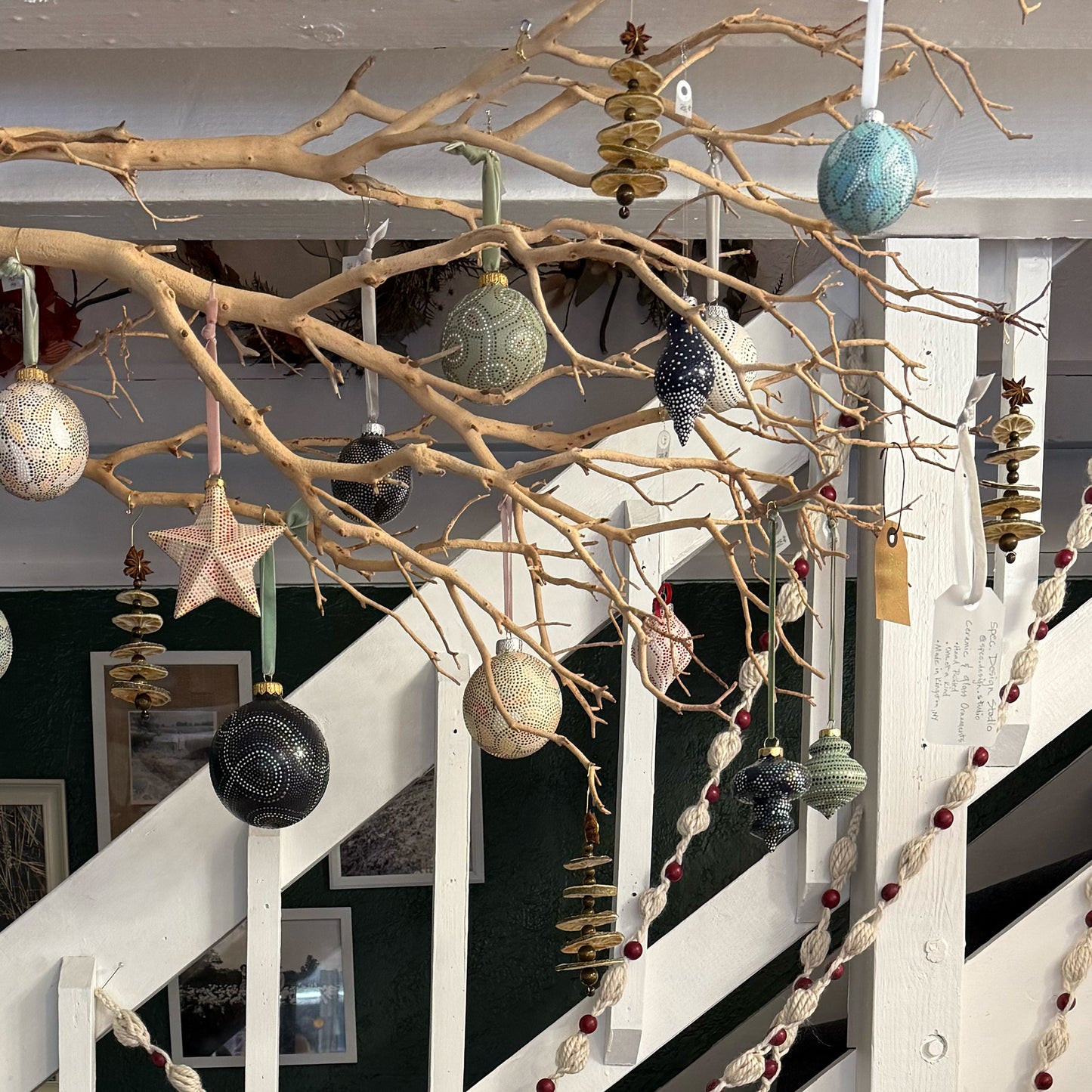 Ceramic Ball Ornament - #002