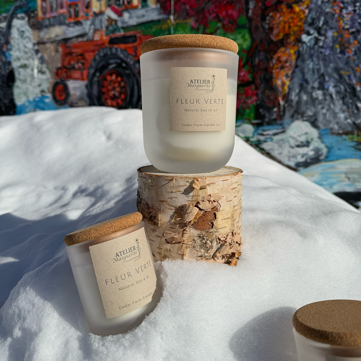 Atelier Marguerite Fleur Verte Candle