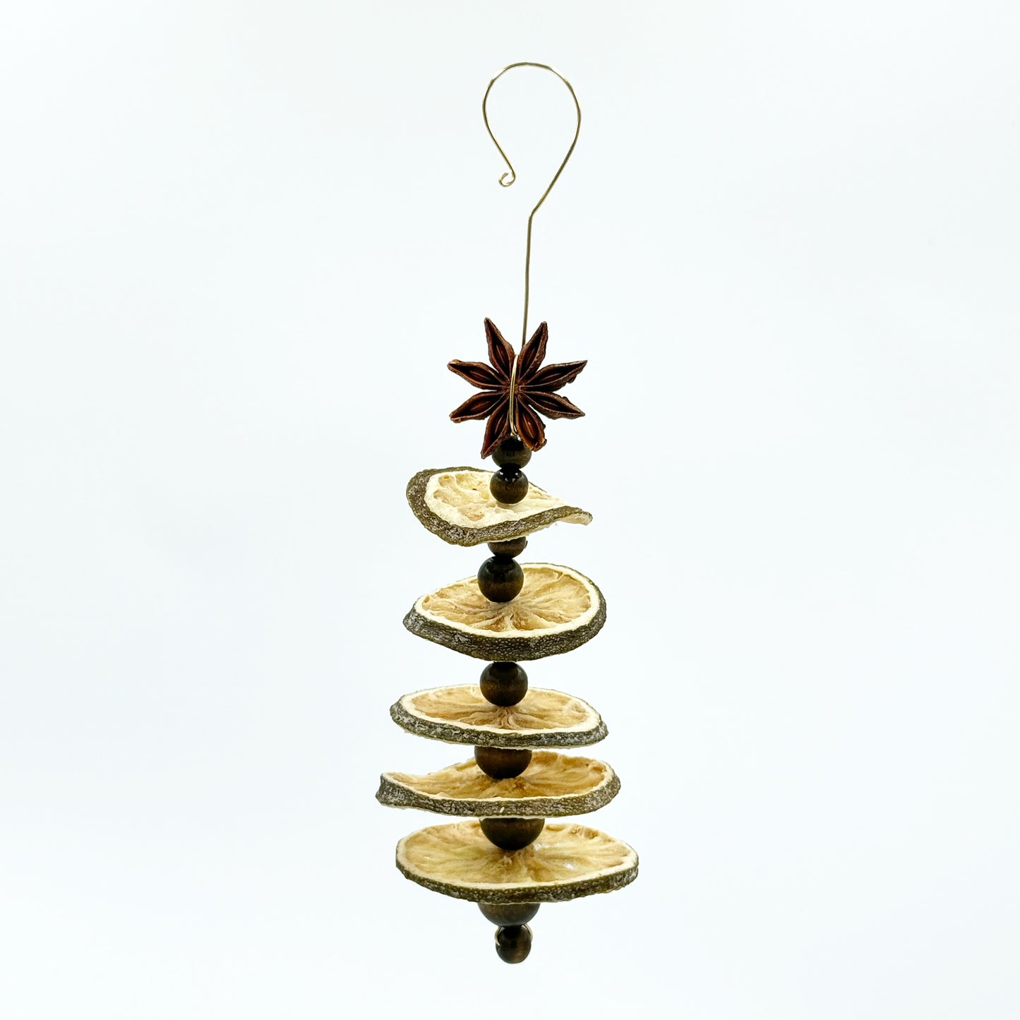 Dried Lime & Star Anise Tree Ornament
