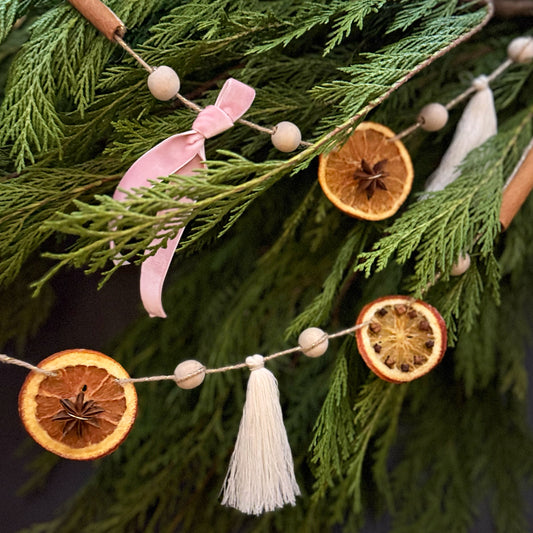 Dried Orange Natural Garland