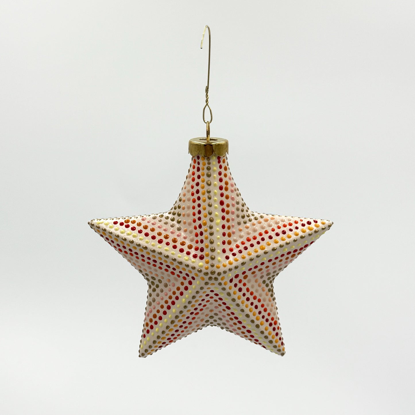 Ceramic Star Ornament - #015