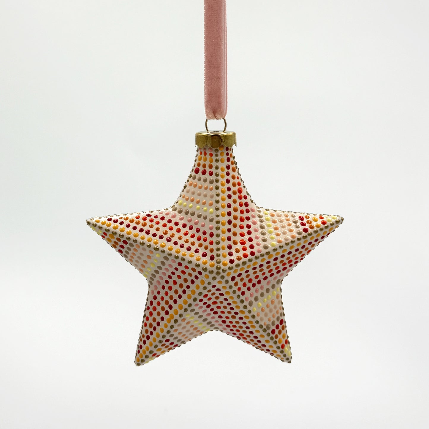 Ceramic Star Ornament - #015