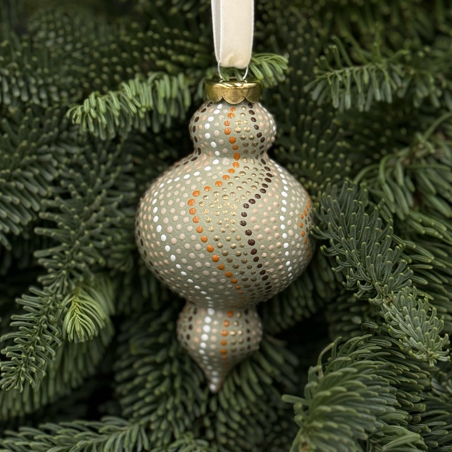 Ceramic Finial Ornament - #009